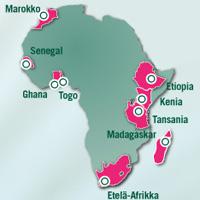 Afrika Map